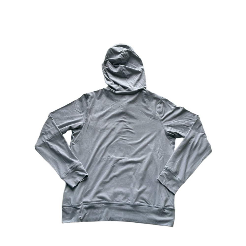 Charles River Apparel Pulse Performance Quarter Zip Hoodie Men's S Light Grey NW